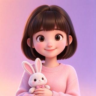 软萌邻家小糯人设头像